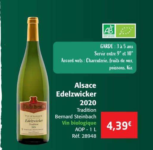 Alsace Edelzwicker 2020