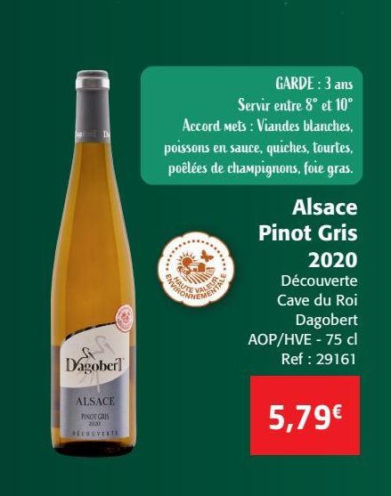Alsace Pinot Gris 2020
