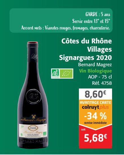 Cotes du Rhône Villages Signargues 2020