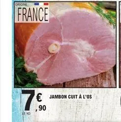 jambon cuit 