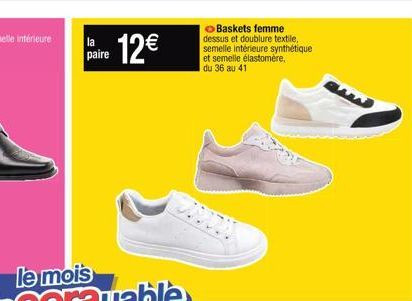 baskets femme 