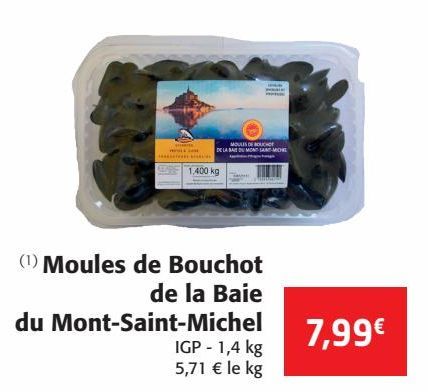 Moules de Bouchot de la Baie du Mont-Saint Michel