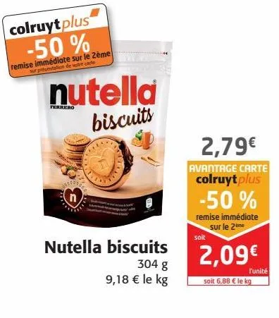 nutella biscuits