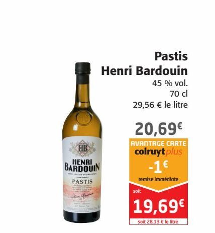 Pastis Henri Bardouin