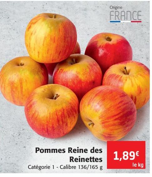 Pommes Reine des Reinettes