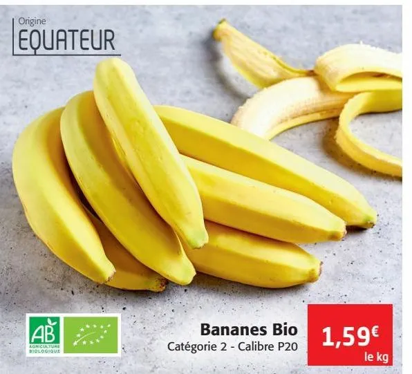 bananes bio 
