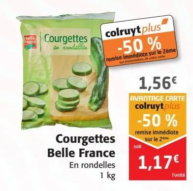 courgettes belle france