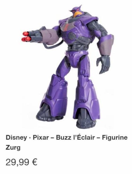 Disney Pixar - Buzz l'Éclair - Figurine  Zurg  29,99 € 