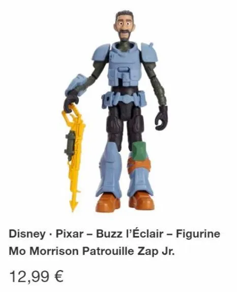 disney pixar - buzz l'éclair - figurine mo morrison patrouille zap jr.  12,99 € 