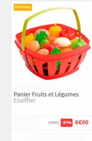 Fruits et légumes Écoiffier offre sur Maxi Toys