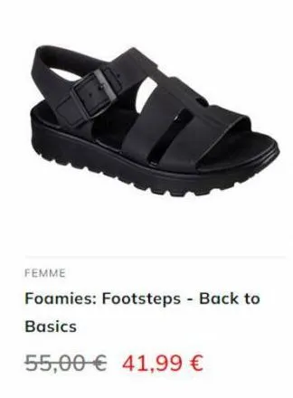 femme  foamies: footsteps - back to basics  55,00€ 41,99 € 