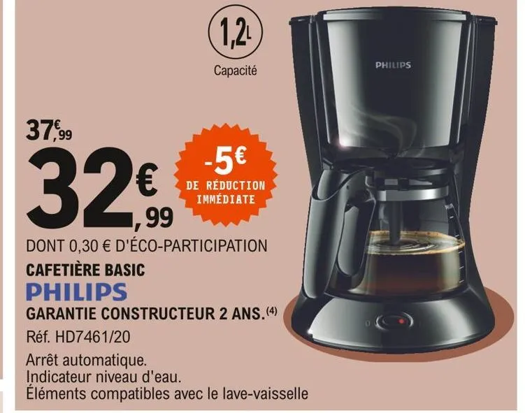cafetiere basic philips