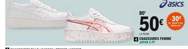 chaussures femme asics