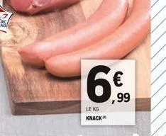 le kg  knack  €  ,99 