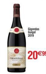 GIGONDAS  Gigondas Guigal 2019  20€99 