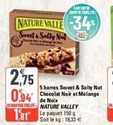 2,75  0,94  SIRVITIE OFFIEFOLIE  NATURE VALLE -34% Sweet & Sully Nol 