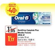 dentifrice Oral-B