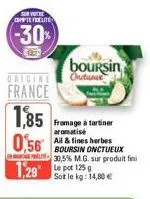 fromage onctueux boursin