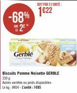 biscuits Gerblé