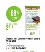 chocolat noir 