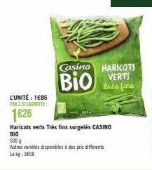 haricots verts 