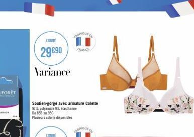 soutien-gorge avec armature 