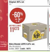 bière blonde Leffe