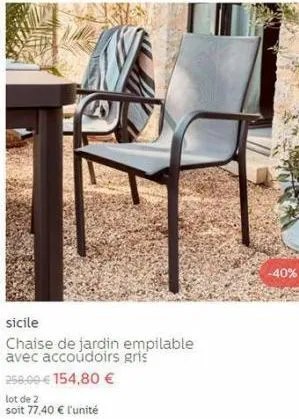 chaise de jardin 