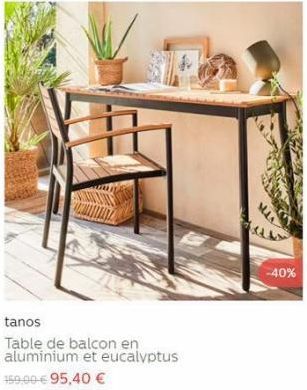 table de balcon 