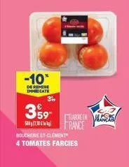 -10  de remise immediate  3,  359- boucherie st-clement  4 tomates farcies  ubcreens france 