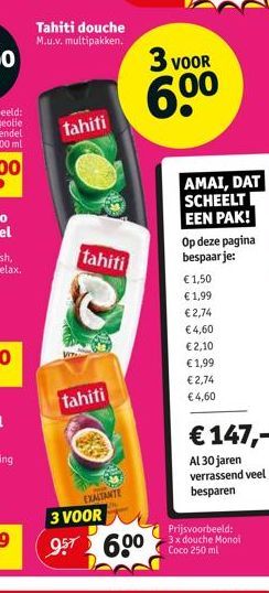 douche Tahiti