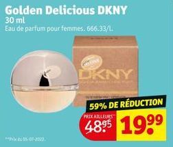 encon  DKNY  59% DE RÉDUCTION  PRIX AILLEURS  19⁹⁹ 