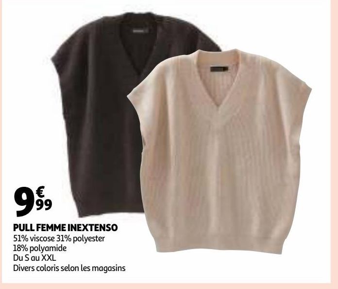 PULL FEMME INEXTENSO