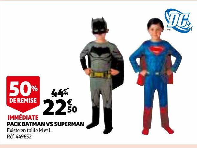 PACK BATMAN VS SUPERMAN