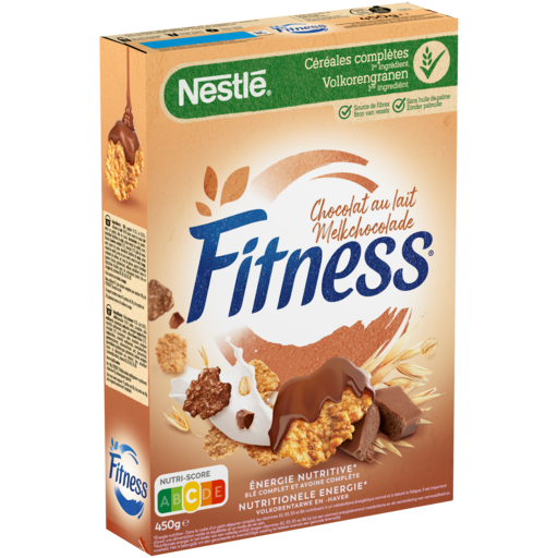 CÉRÉALES FITNESS CHOCOLAT AU LAIT NESTLE