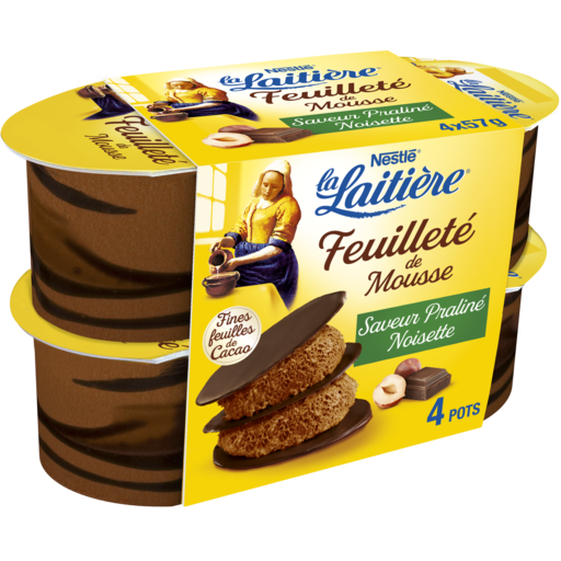 FEUILLETÉ DE MOUSSE LA LAITIÈRE