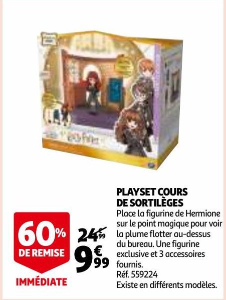 PLAYSET COURS DE SORTILÈGES