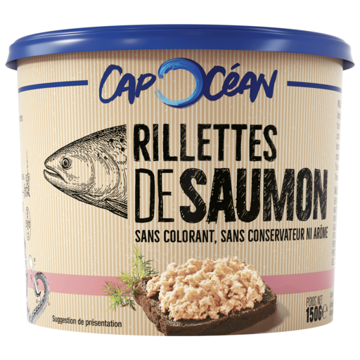 RILLETTES DE SAUMON CAP OCÉAN