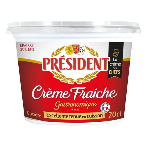 CRÈME FRAÎCHE GASTRONOMIQUE PRÉSIDENT