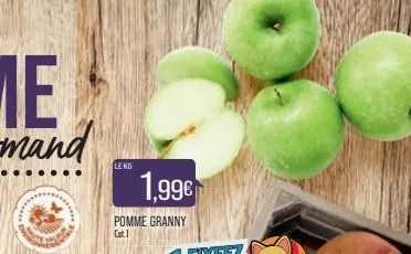lekg  1,99€  pomme granny cat.1 