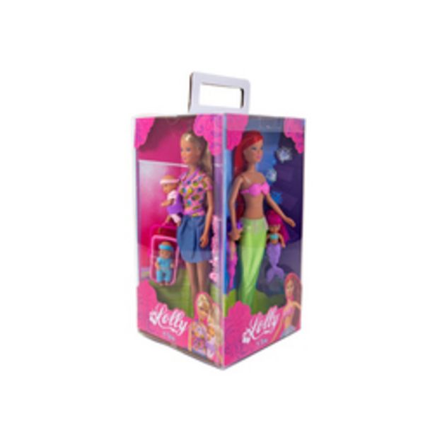 Coffret 4 poupées Lolly offre à 27,99€ sur King Jouet