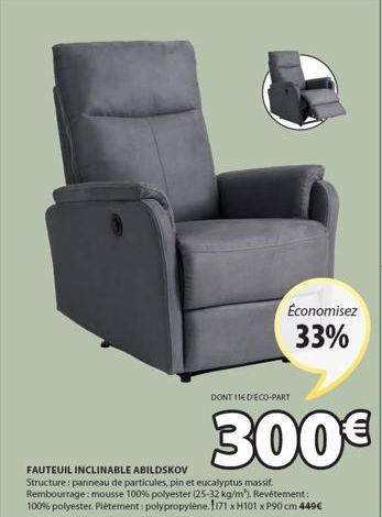 fauteuil inclinable 