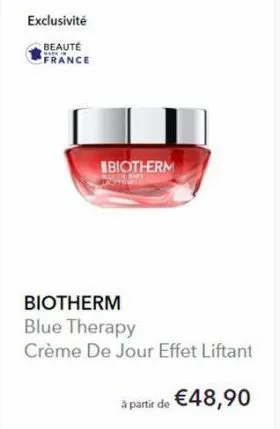 crème de jour biotherm