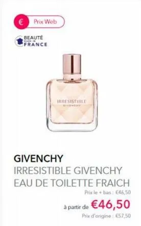 eau de toilette givenchy