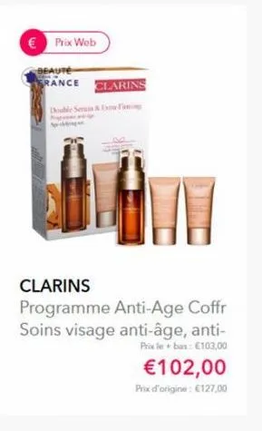 sérum clarins