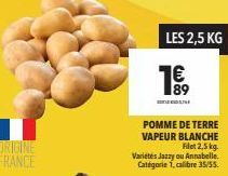 LES 2,5 KG  1€  89 