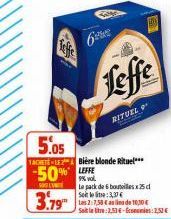 bière blonde Leffe