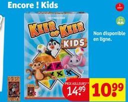 Encore ! Kids  DARYA  KUISKUB  KIDS  PRIX AILLEURS  Non disponible en ligne.  10⁹⁹ 