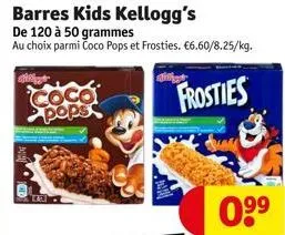 barres kellogg's