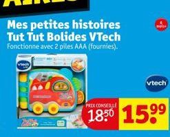 PRIX CONSEILLÉ  1850 15⁹⁹  mois+  vtech 